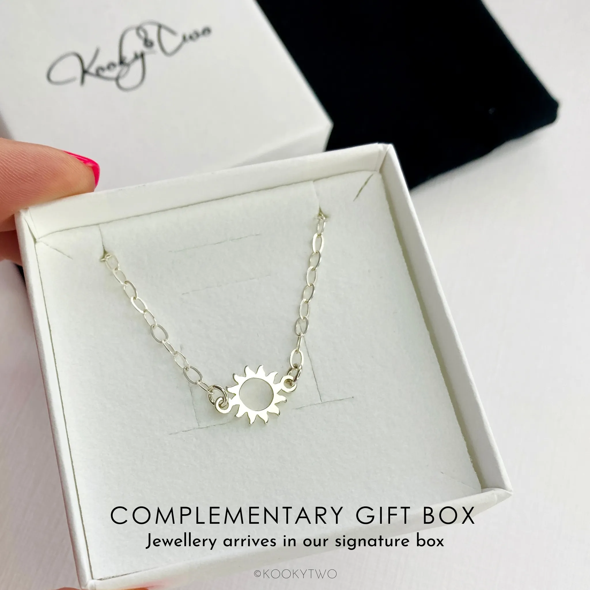 Silver Sun Necklace