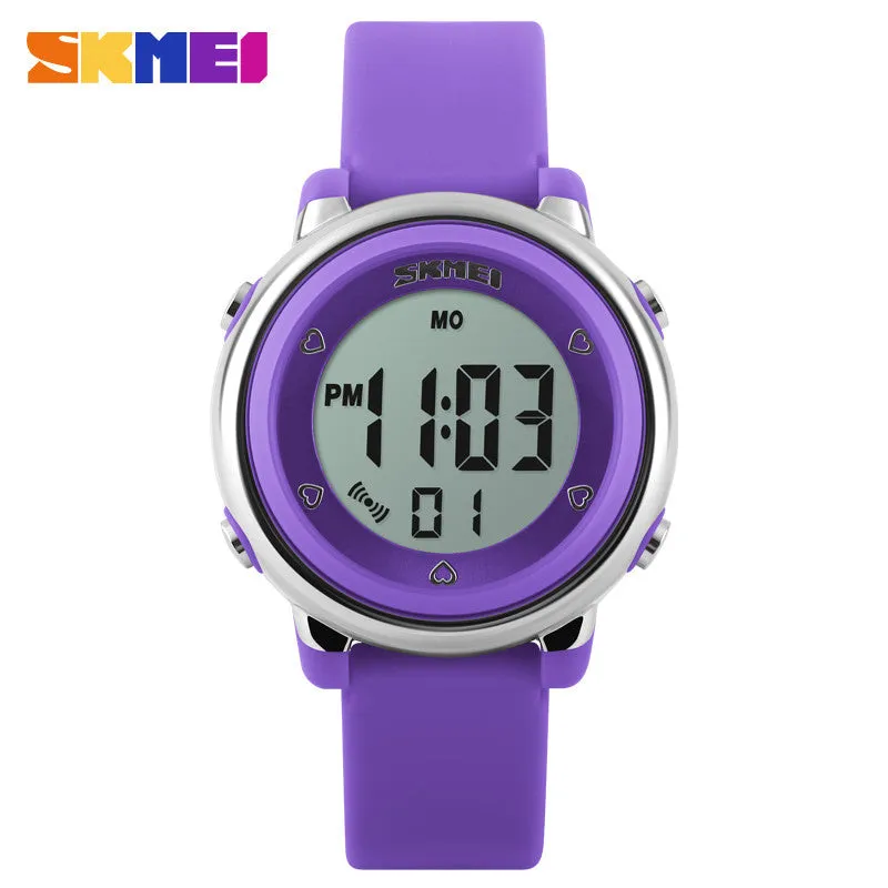 SKMEI Children LED Digital Watch Relogio Feminino Sports Watches Kids Cartoon Jelly Relojes Mujer Waterproof Wristwatches