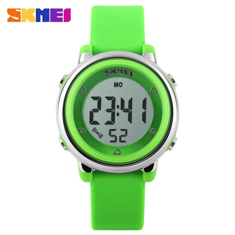 SKMEI Children LED Digital Watch Relogio Feminino Sports Watches Kids Cartoon Jelly Relojes Mujer Waterproof Wristwatches