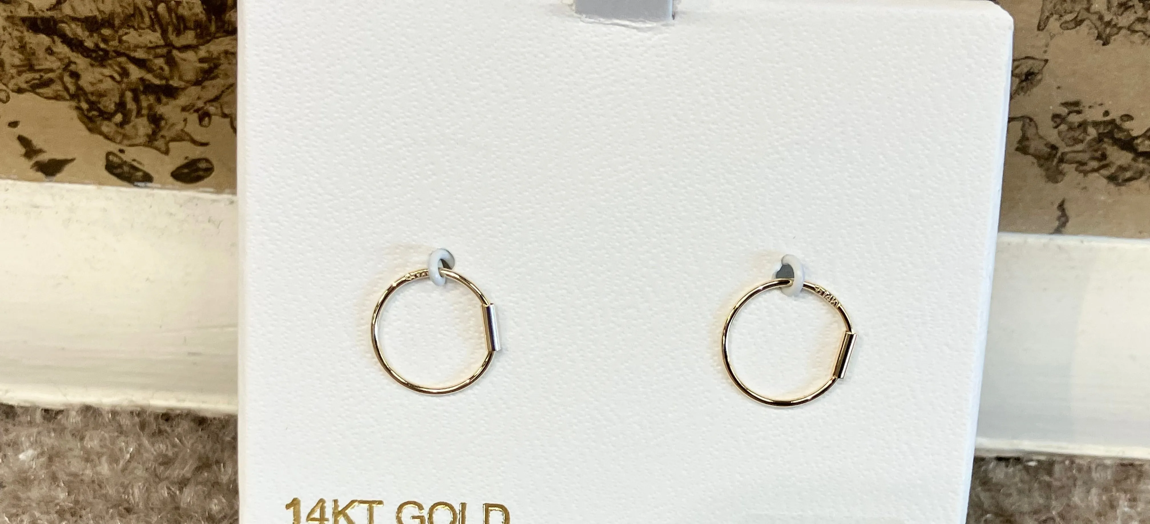 Small Gold Hoop Earrings