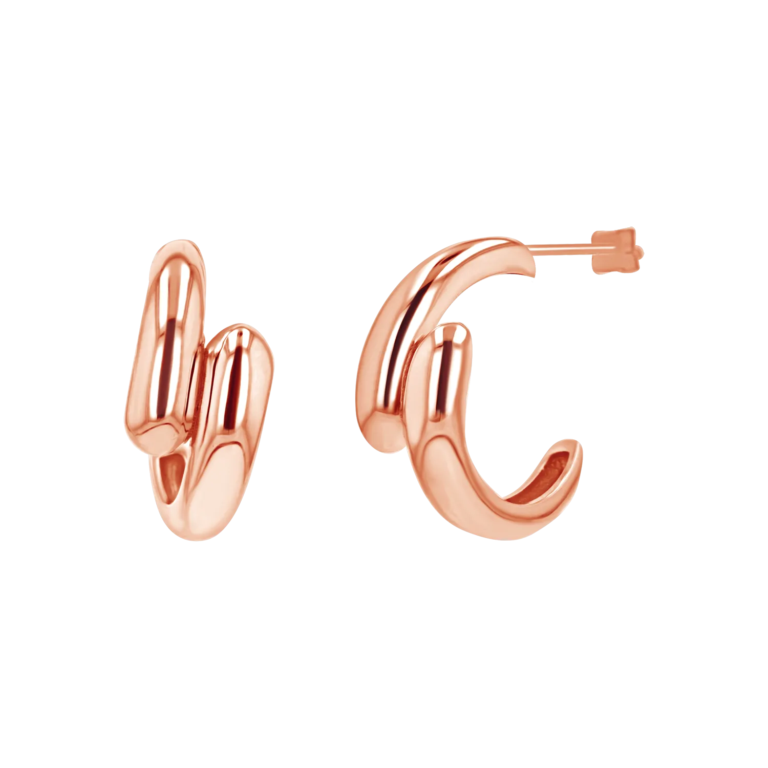 Solid Rendezvous Hoop Earrings