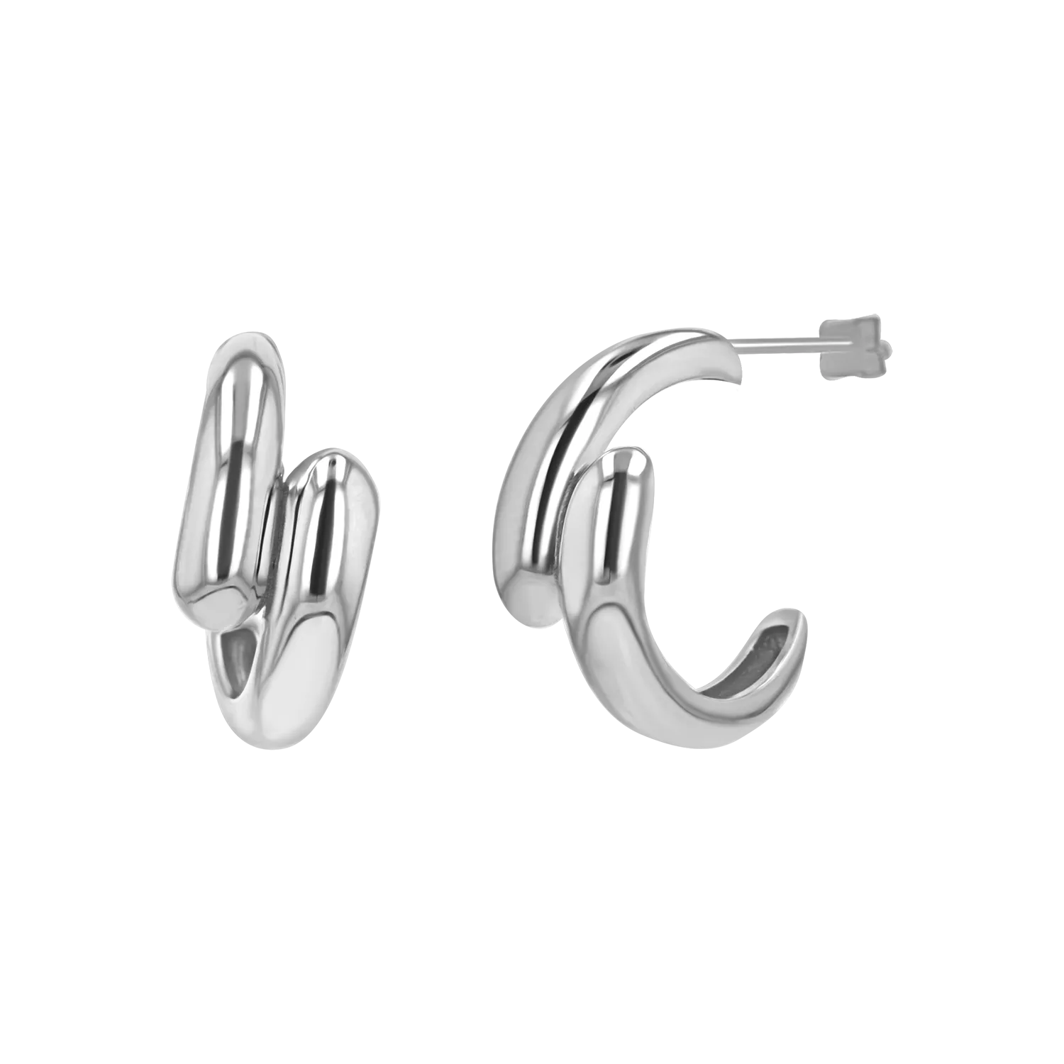 Solid Rendezvous Hoop Earrings