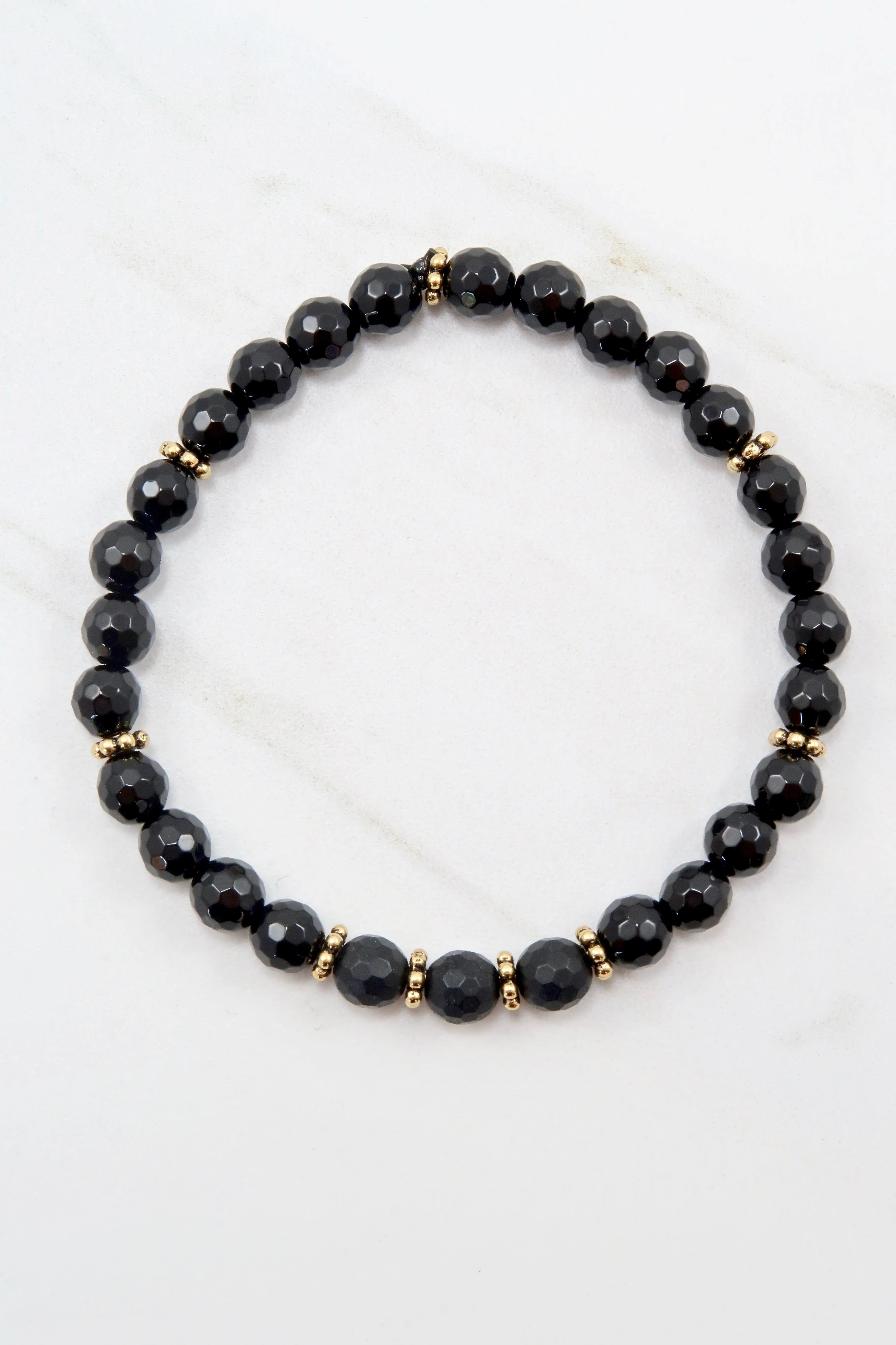 SOPHIA GOLD onyx/matte onyx