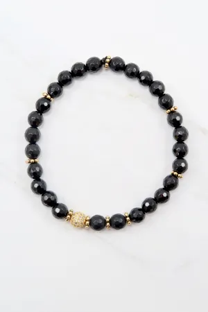 SOPHIA GOLD onyx/matte onyx