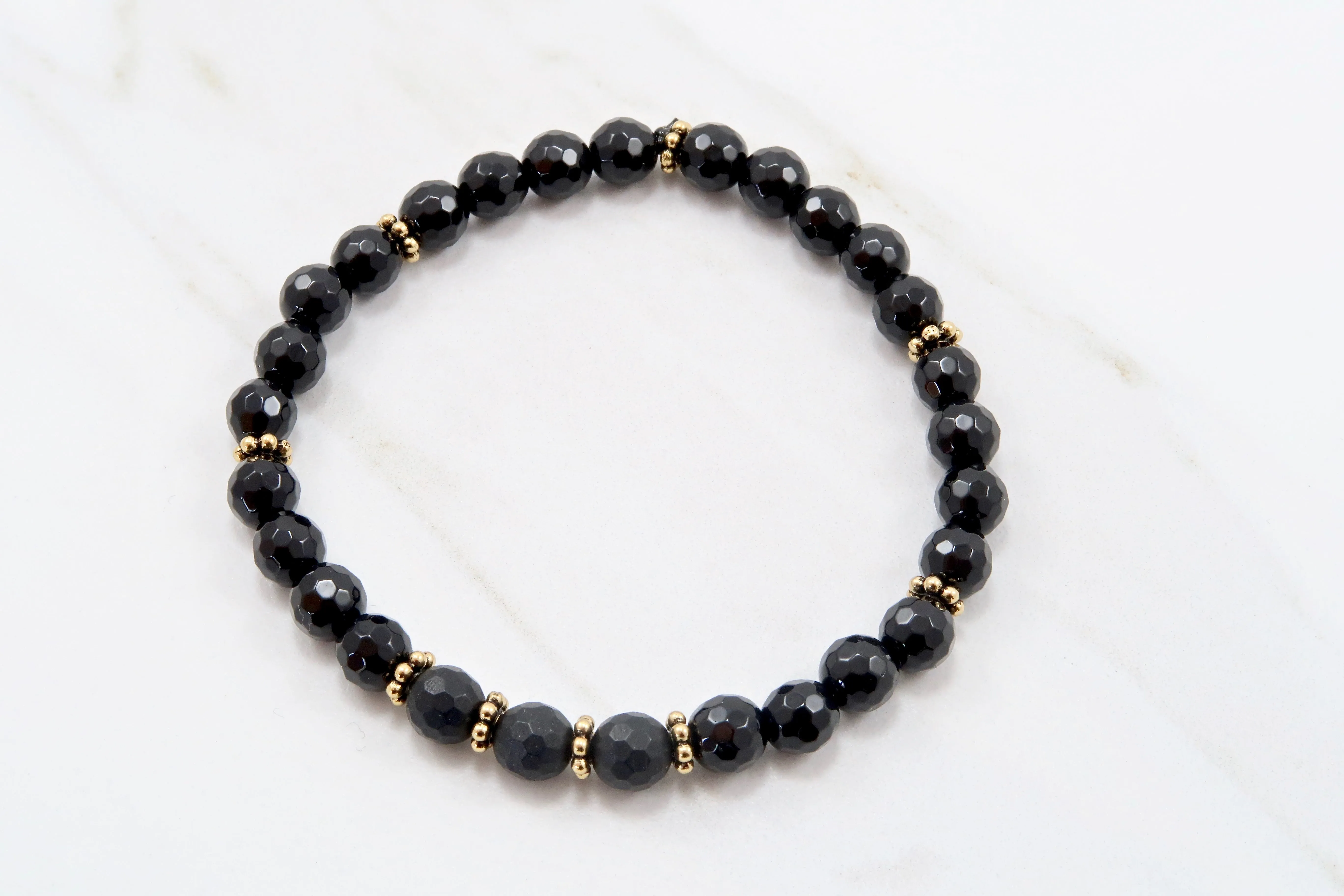 SOPHIA GOLD onyx/matte onyx