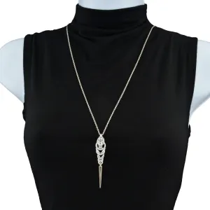 Spike Pendant - Silver
