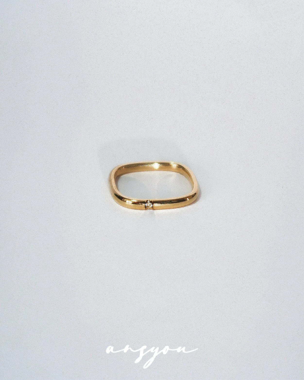 Square Mini Diamond Band