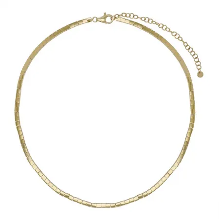 SQUARED GOLD NECKLACE
