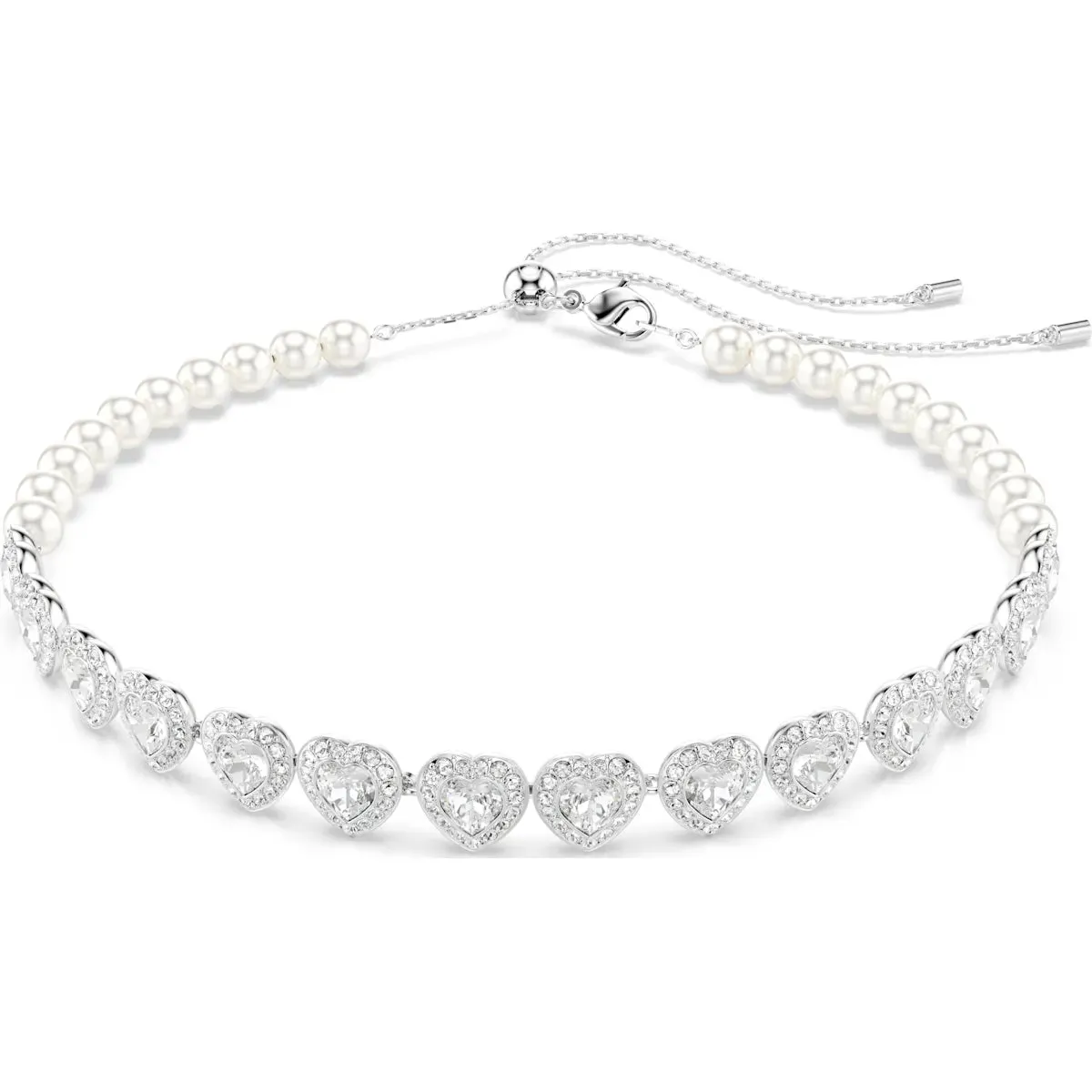 SS25 Capsule: Angelic Pave Heart & Pearl CRY/RHS Choker