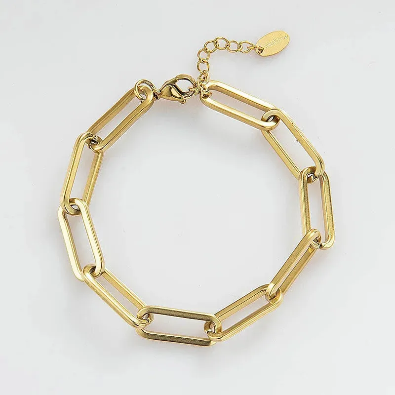 Stainless Steel Open Cuff Bracelets
