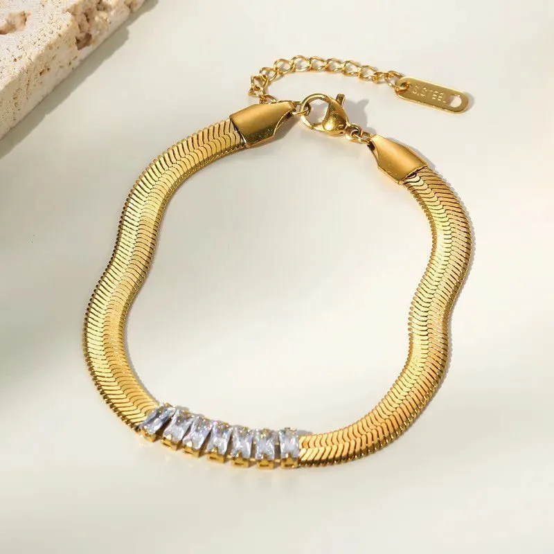 Stainless Steel Open Cuff Bracelets