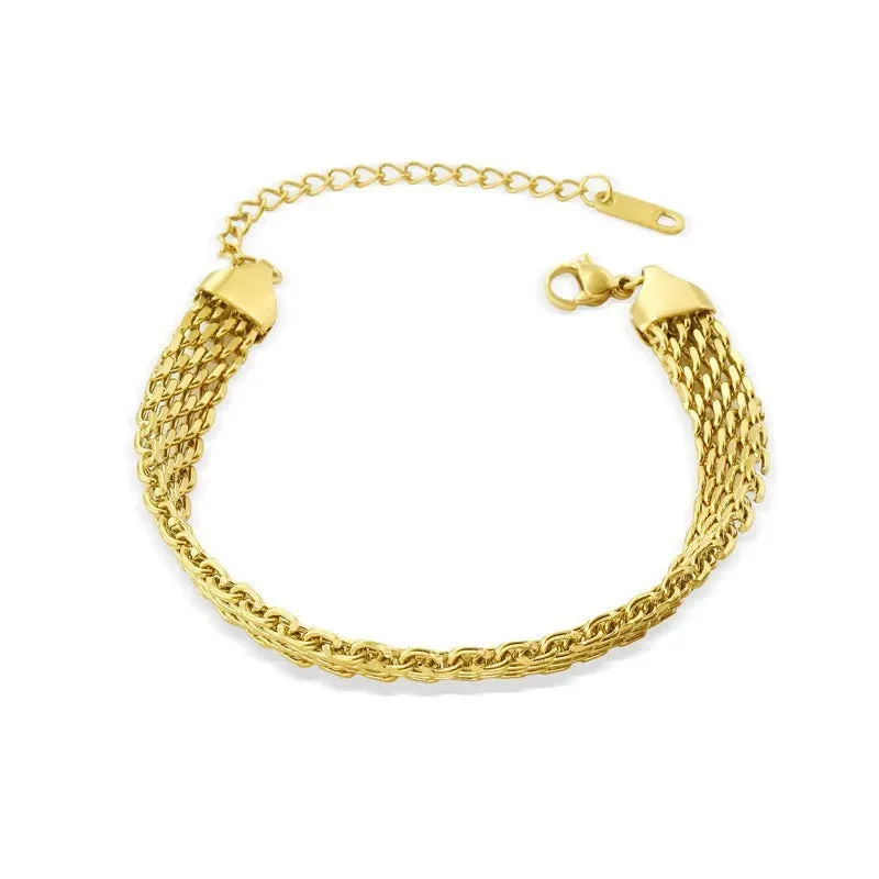 Stainless Steel Open Cuff Bracelets