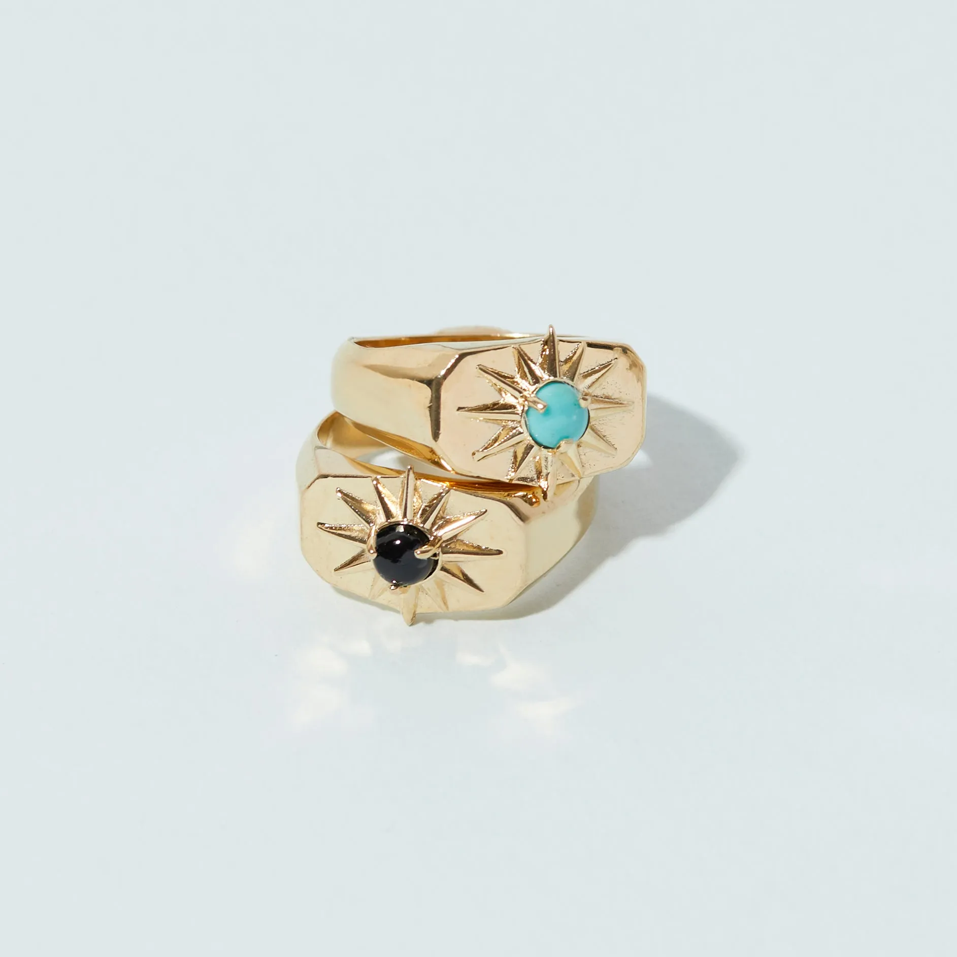 Starburst Signet in Turquoise
