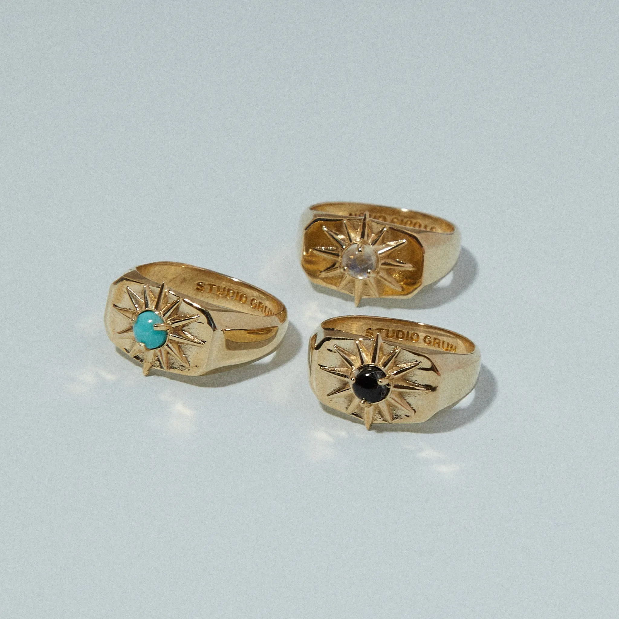 Starburst Signet in Turquoise
