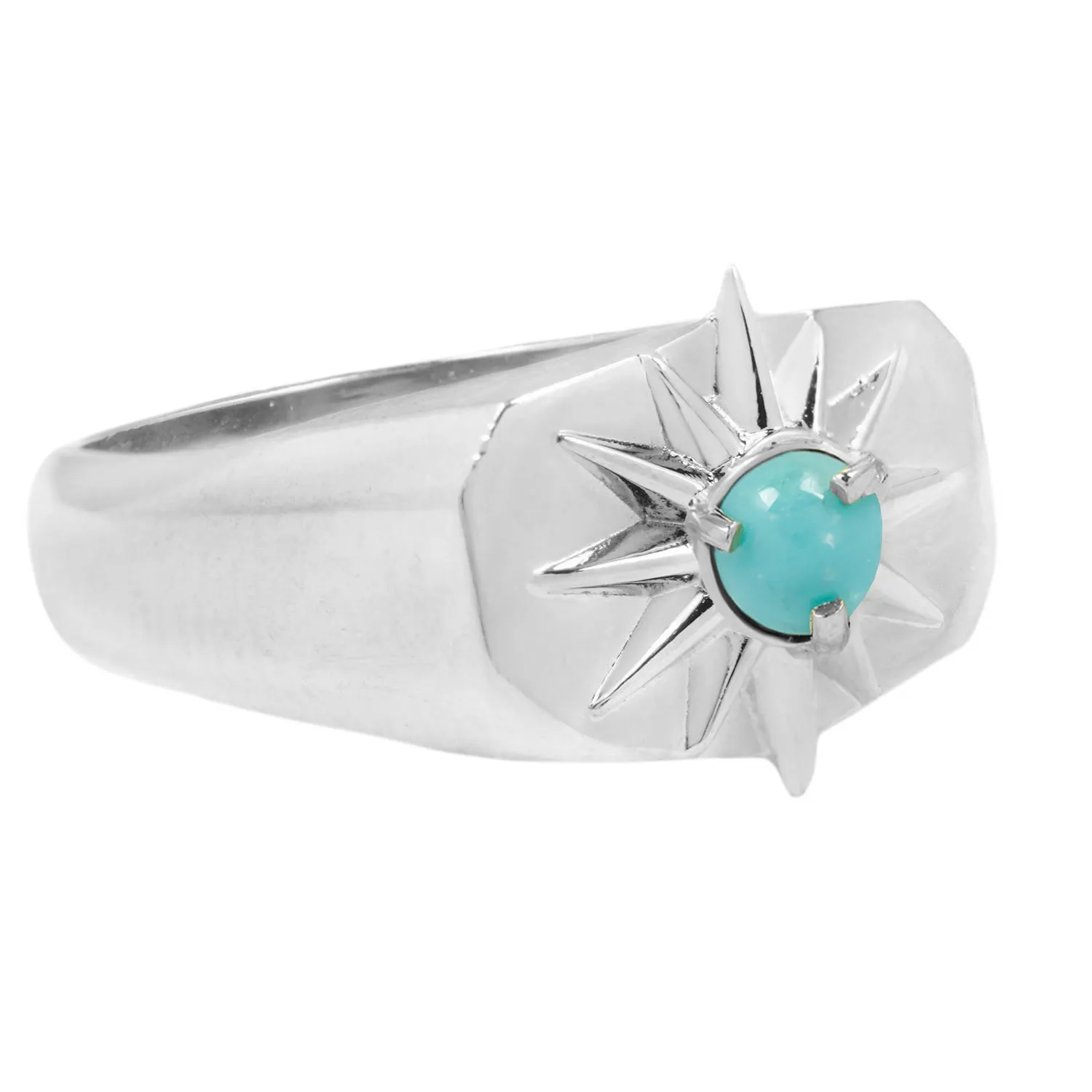 Starburst Signet in Turquoise