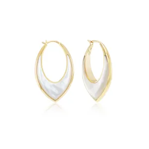 Stardust Inlay Hoops
