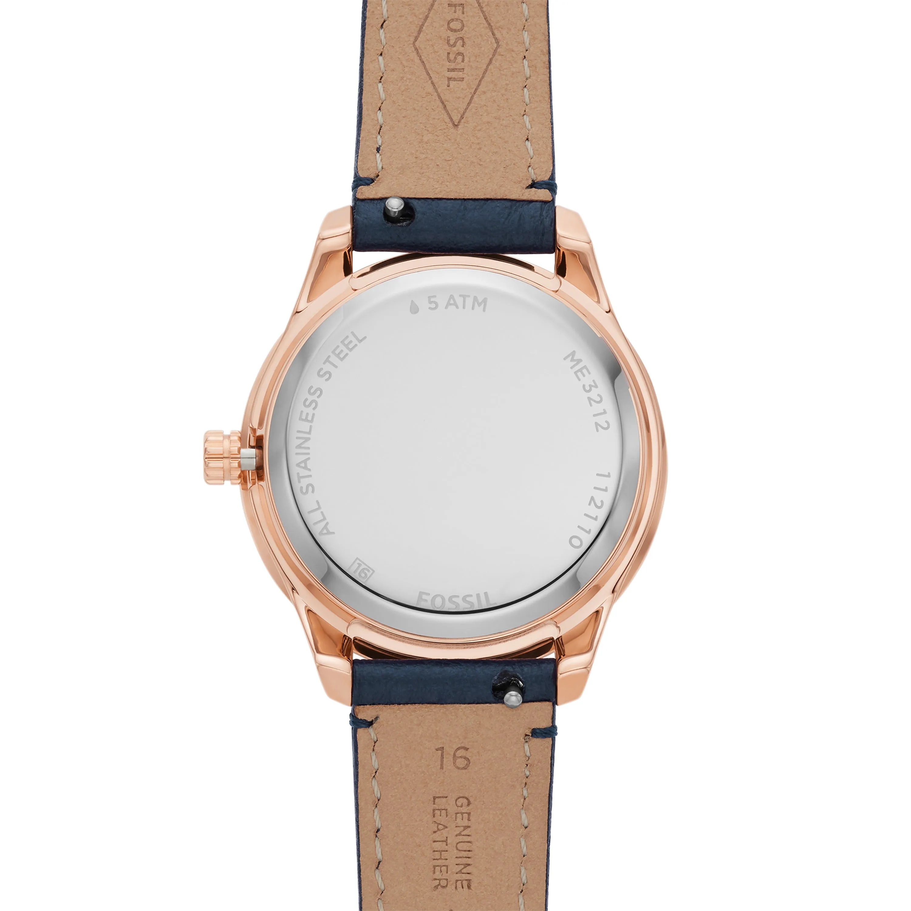 Stella Automatic Navy Eco Leather Watch