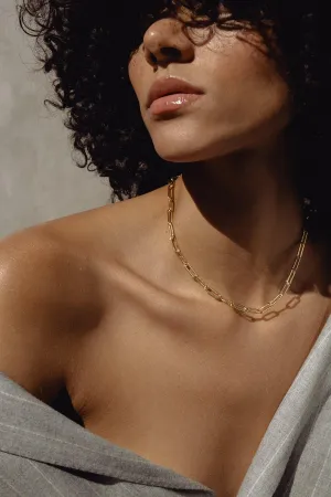 Stella Paperclip Chain Necklace