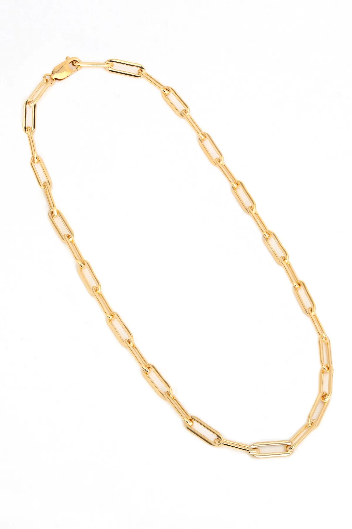 Stella Paperclip Chain Necklace