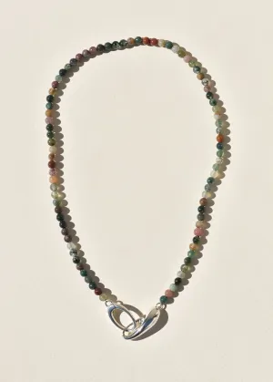 Sterling Silver Agate Choker
