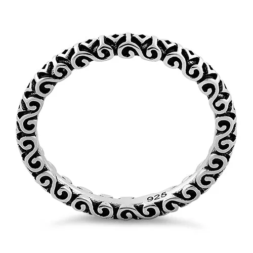 Sterling Silver Stackable Band Ring