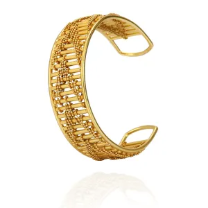 STRIPED CUFF BRACELET