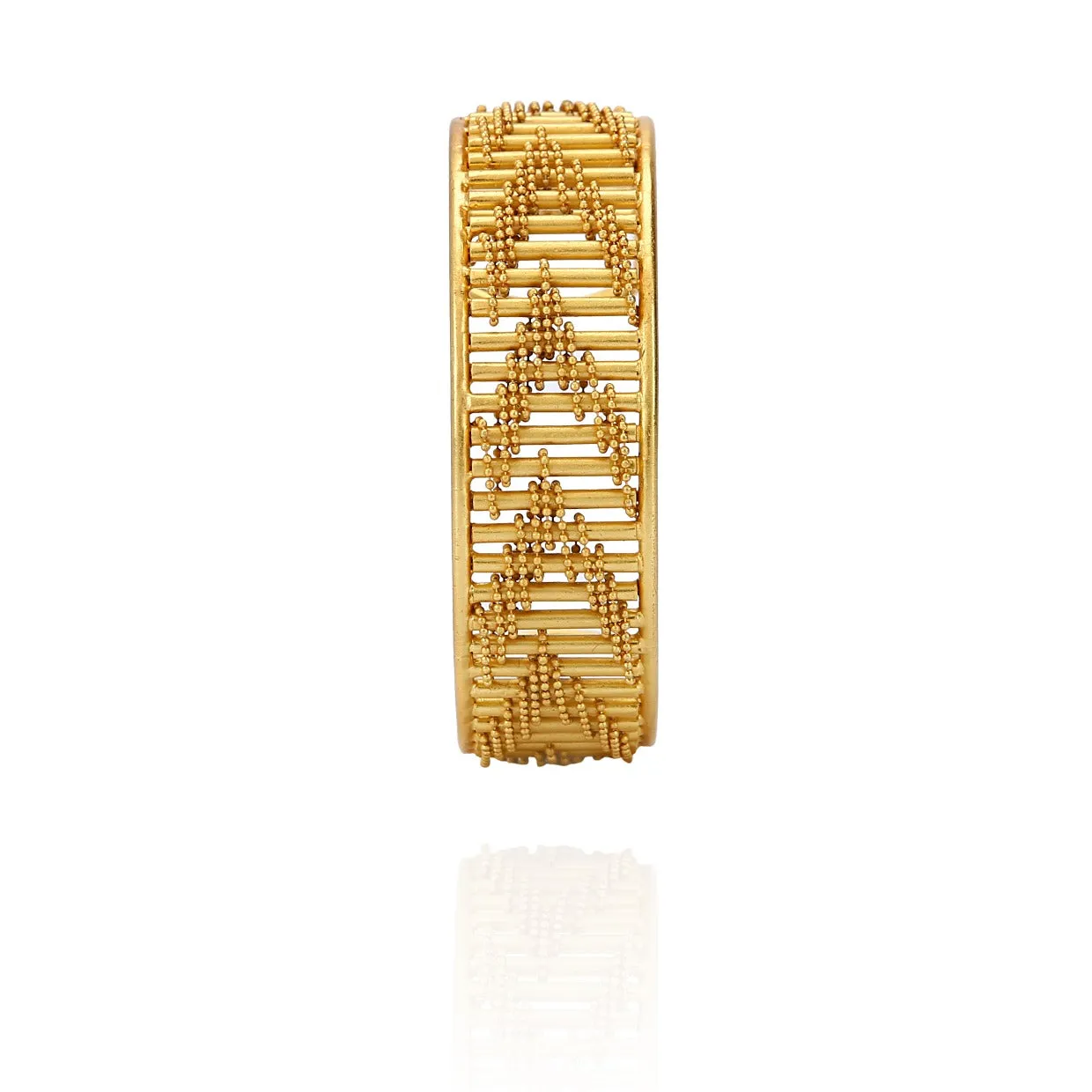 STRIPED CUFF BRACELET