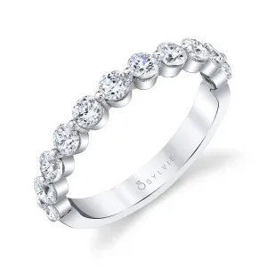 Sylvie Diamond Stackable Wedding Band - 1.00ct