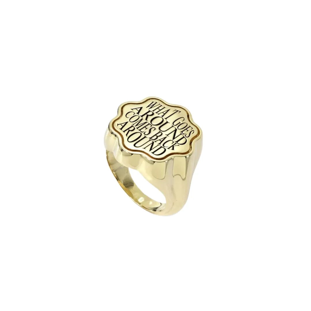 Talisman Karma Signet Ring