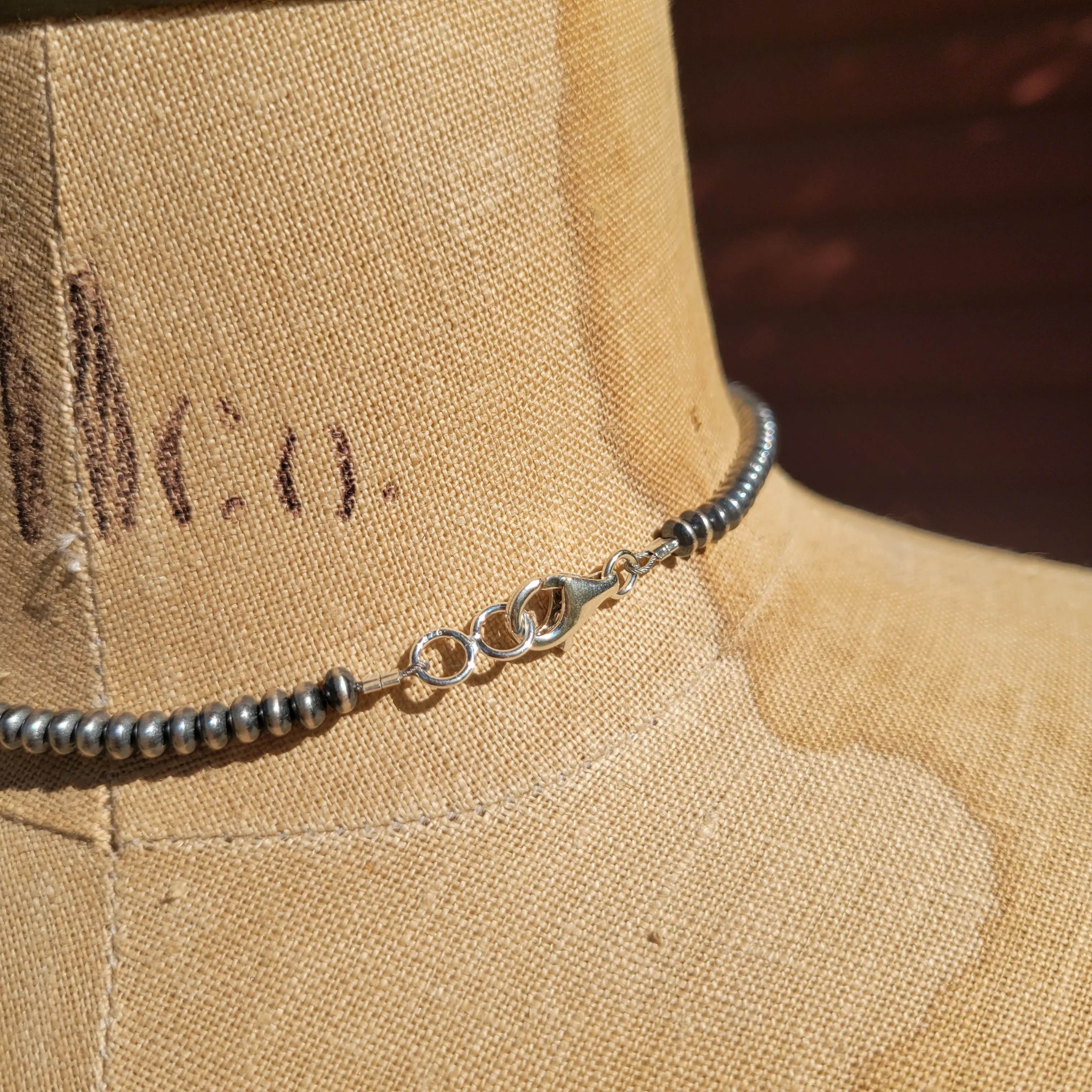 Texanna Saucer Pearl Choker - 16"- 4.5mm