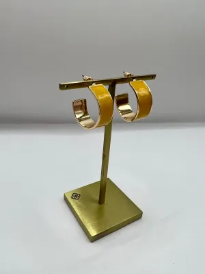 The Kinsley Earrings, Mustard