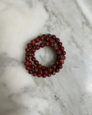 The Lady Bug beaded bracelet