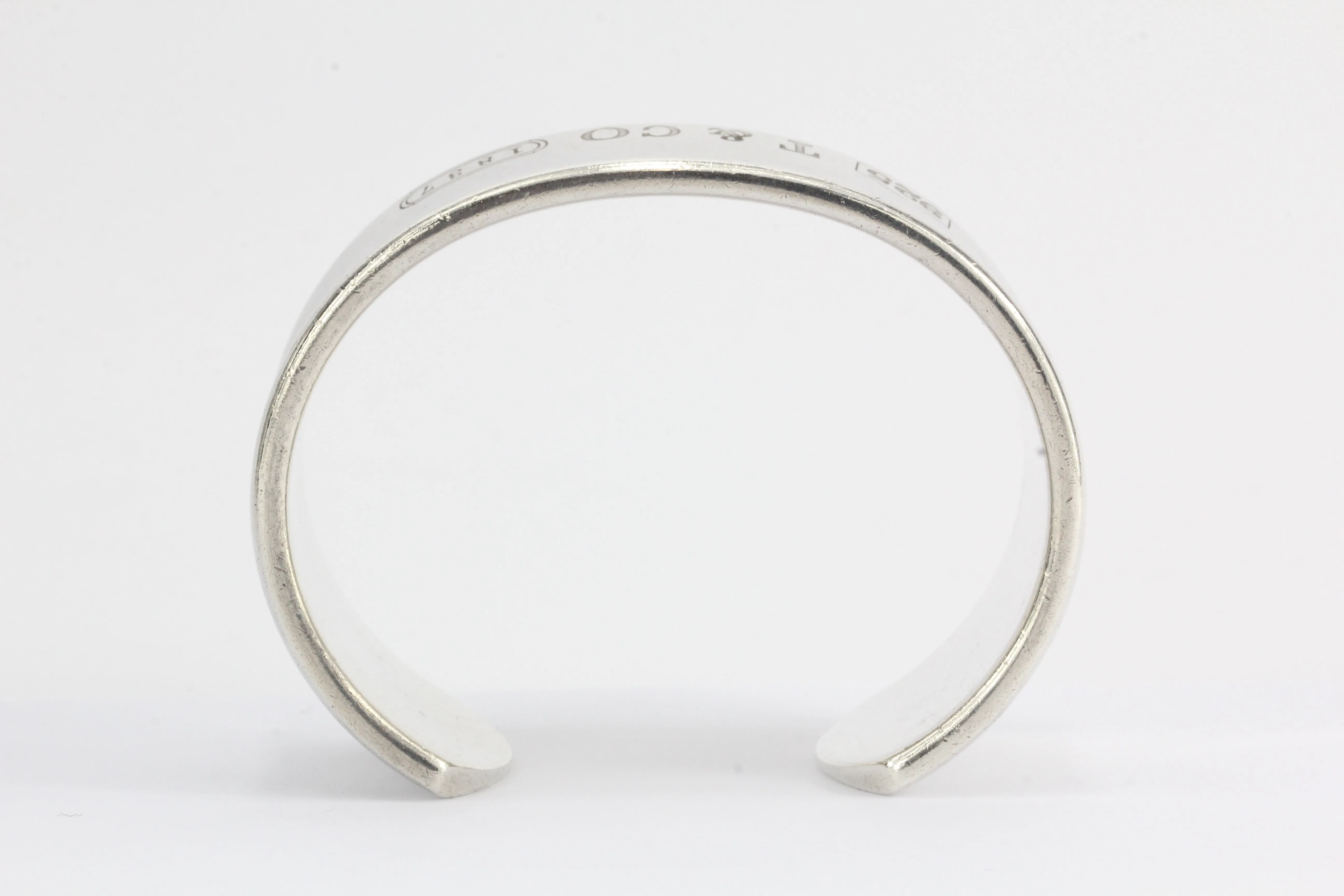 Tiffany & Co 1837 Sterling Silver Wide Cuff