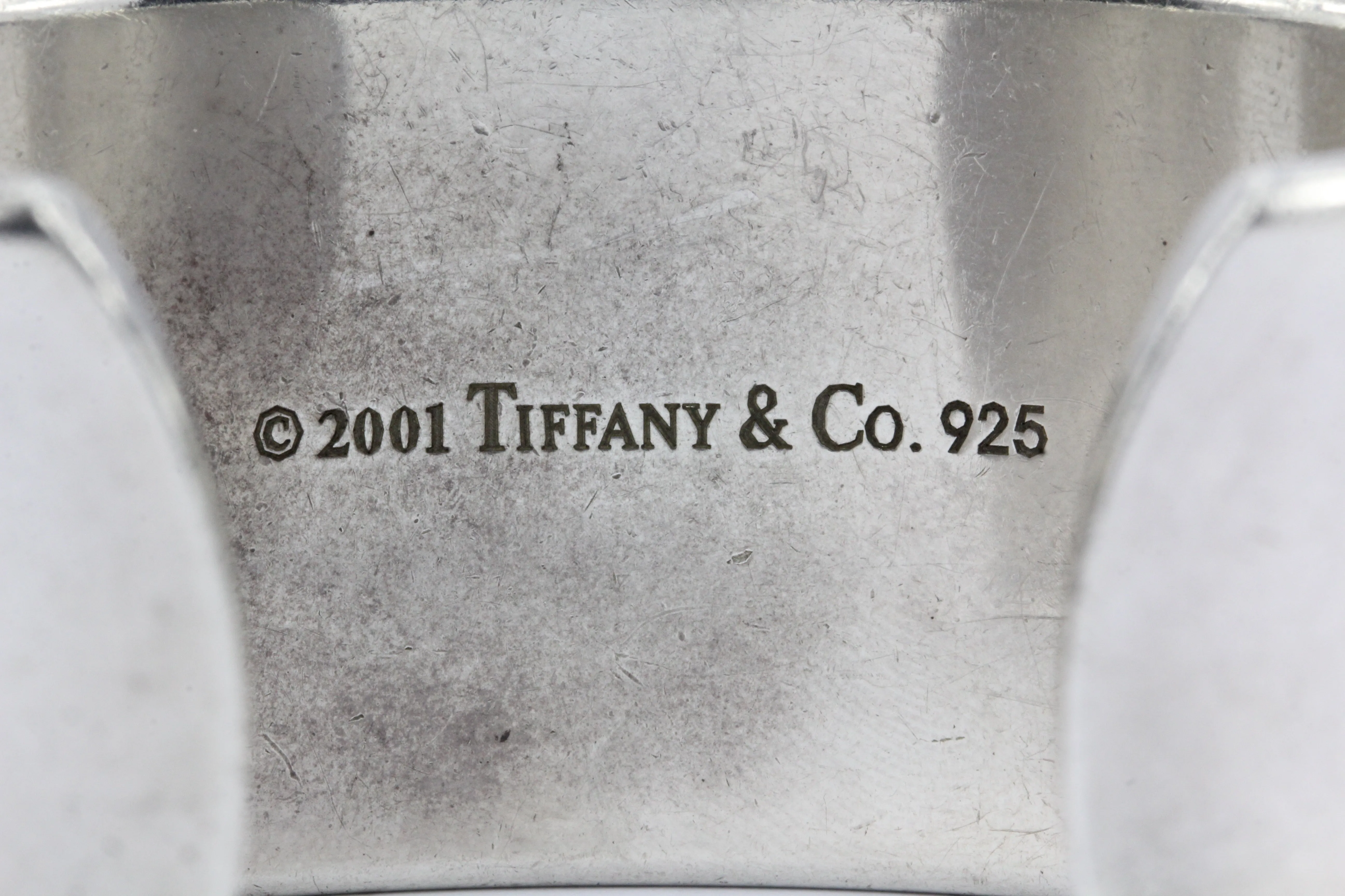 Tiffany & Co 1837 Sterling Silver Wide Cuff