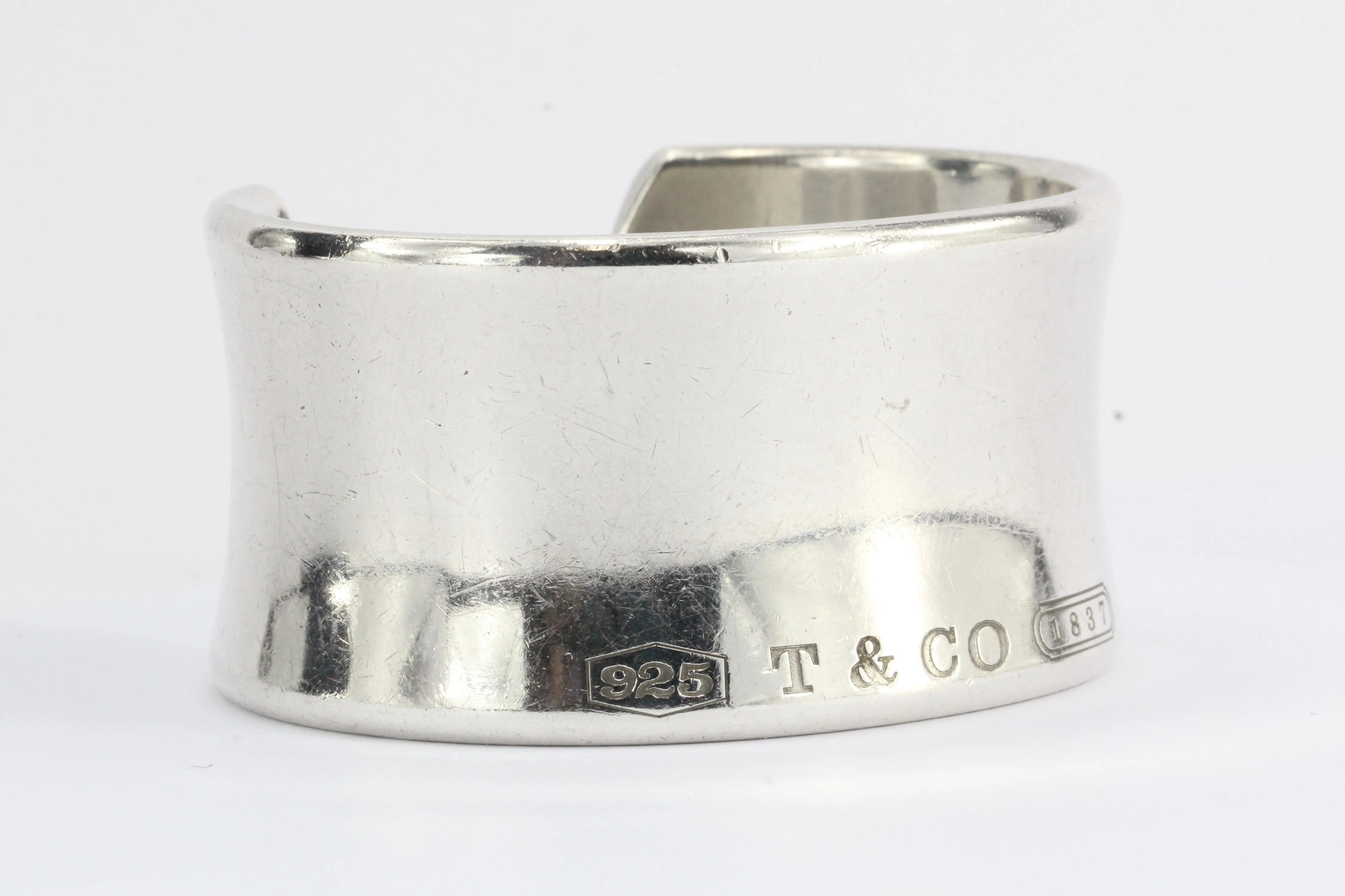 Tiffany & Co 1837 Sterling Silver Wide Cuff