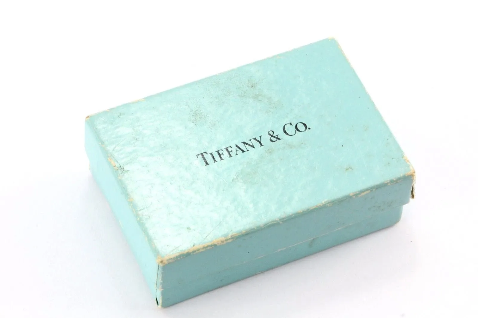 Tiffany & Co Sterling Silver Cushion Hoop Earrings