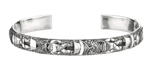 Tiki Totem Pole Cuff