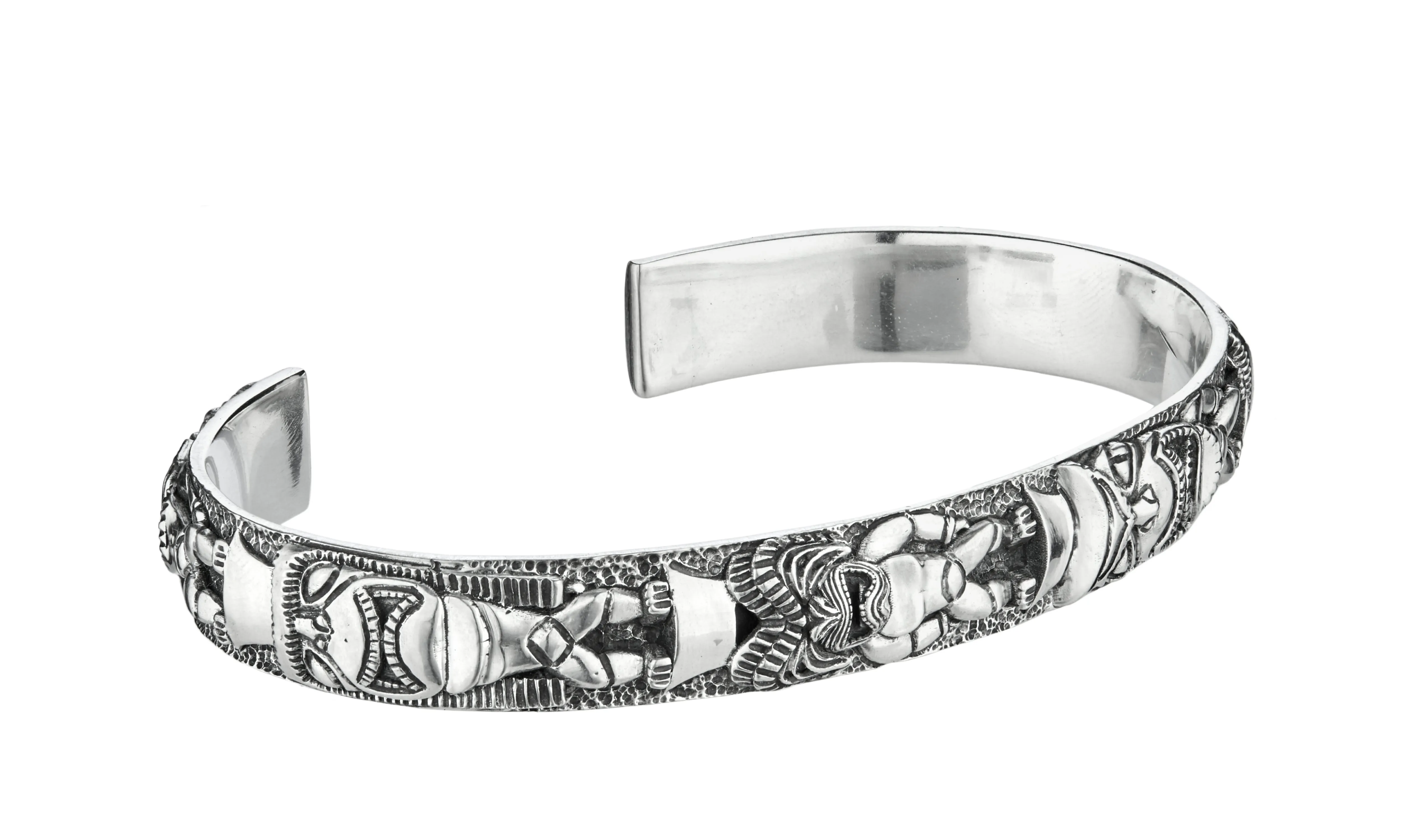 Tiki Totem Pole Cuff
