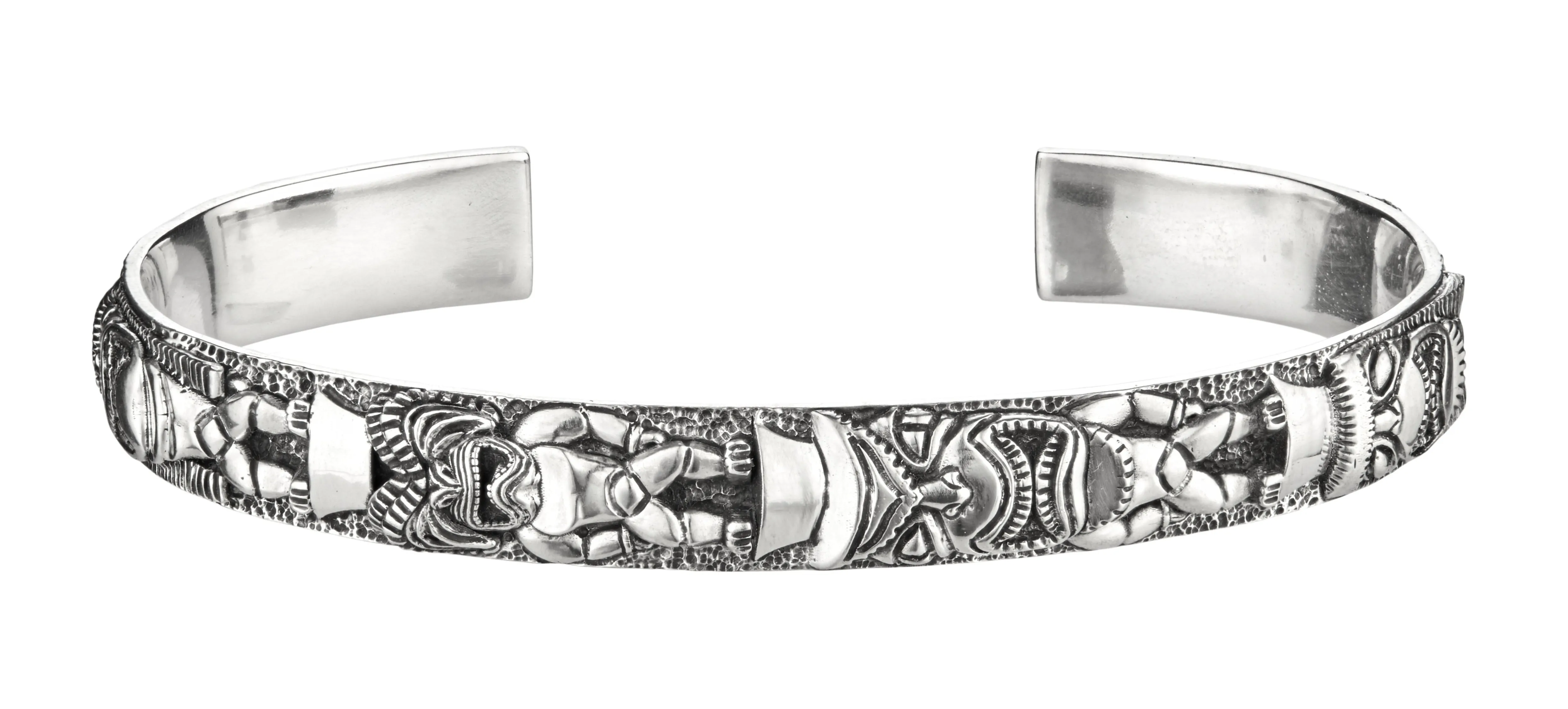 Tiki Totem Pole Cuff