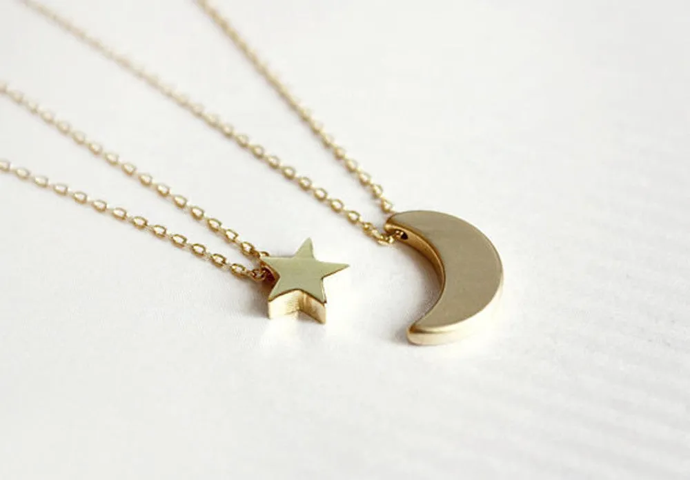 To The Moon & Stars Necklace