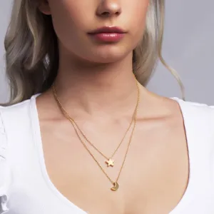 To The Moon & Stars Necklace