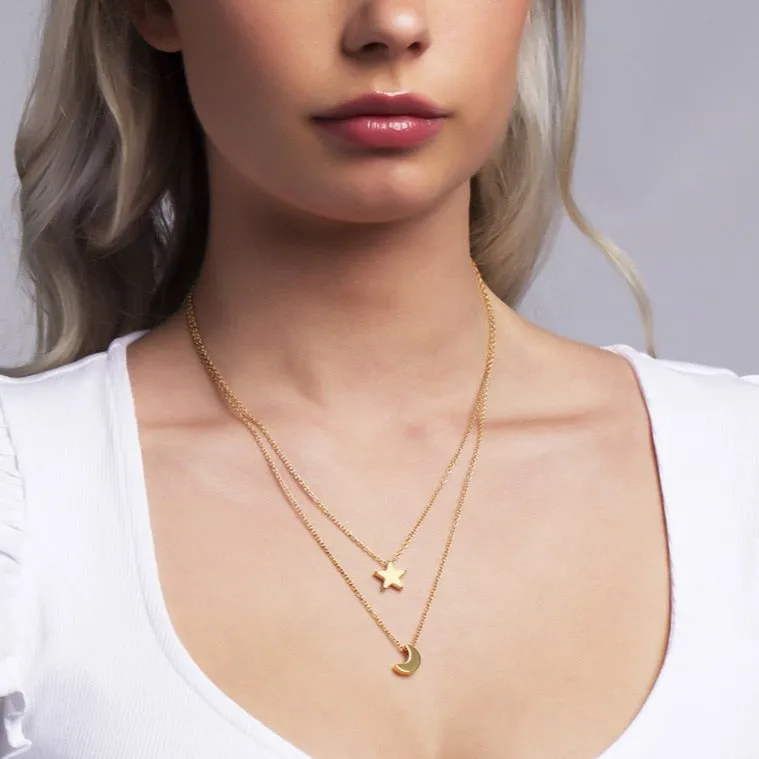 To The Moon & Stars Necklace