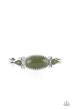 Tribal Trinket Green Paparazzi Bracelet