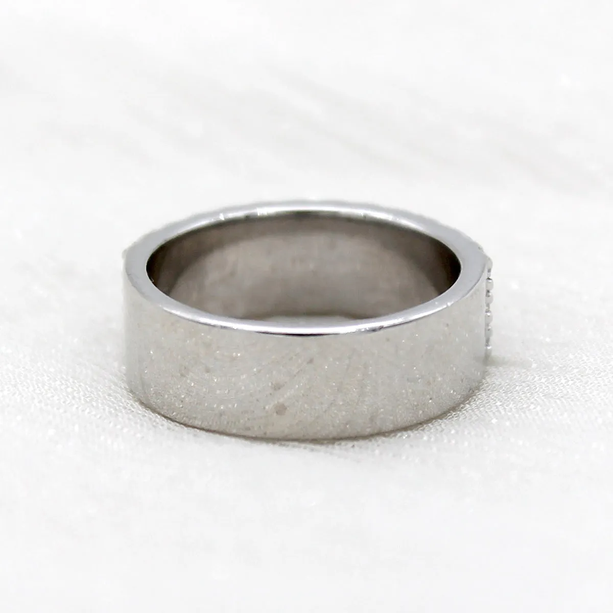 TRIPLE ROW HALF ETERNITY BAND | STACKABLE RINGS