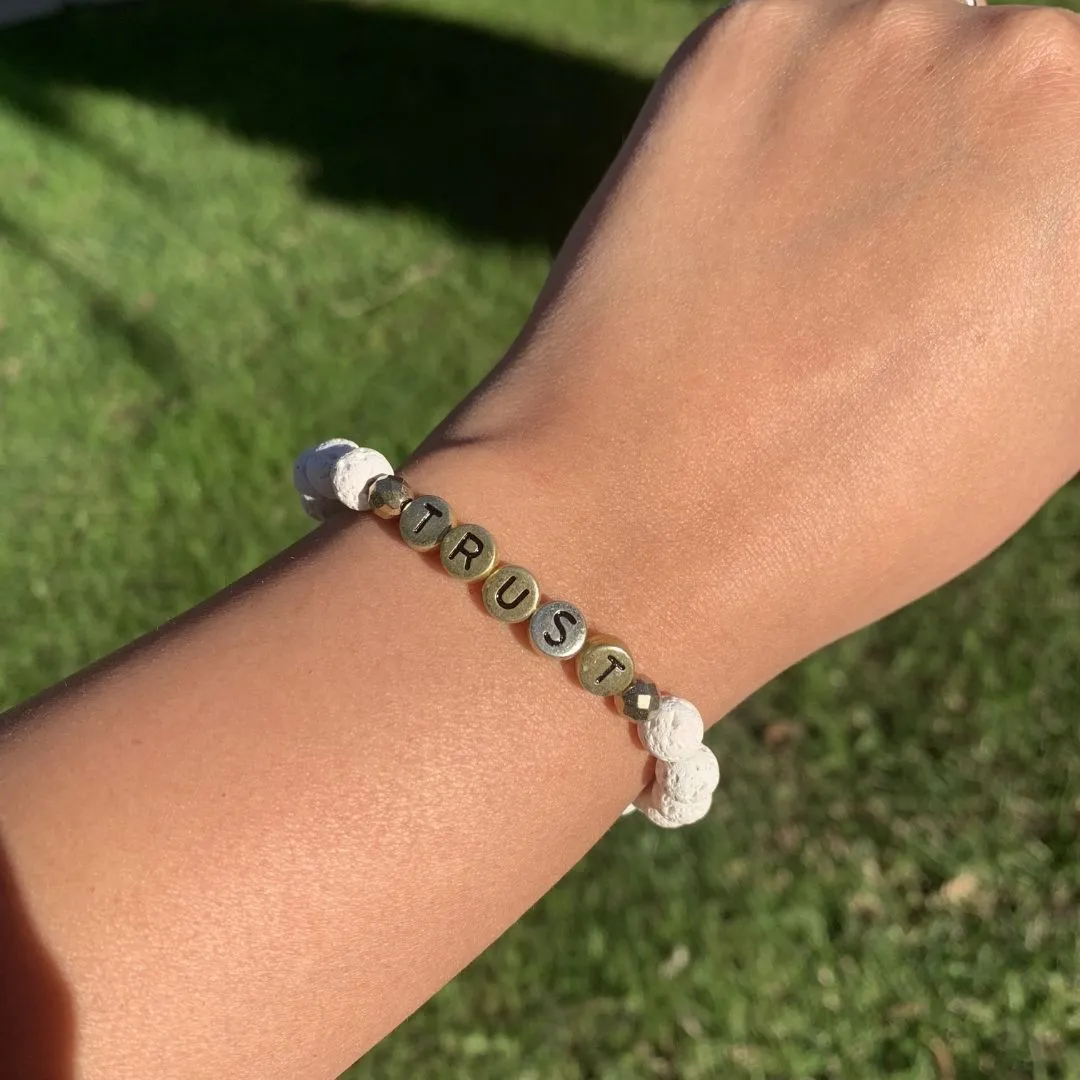 Trust Beaded Bracelet