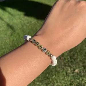 Trust Beaded Bracelet