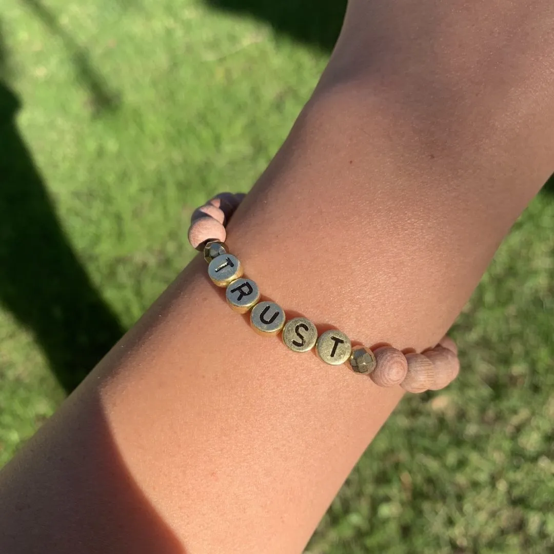Trust Beaded Bracelet