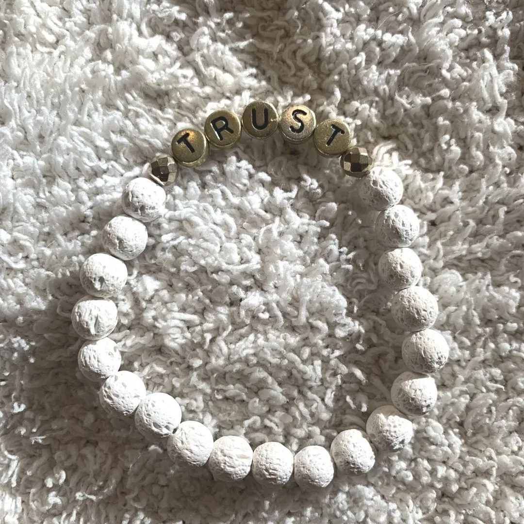 Trust Beaded Bracelet