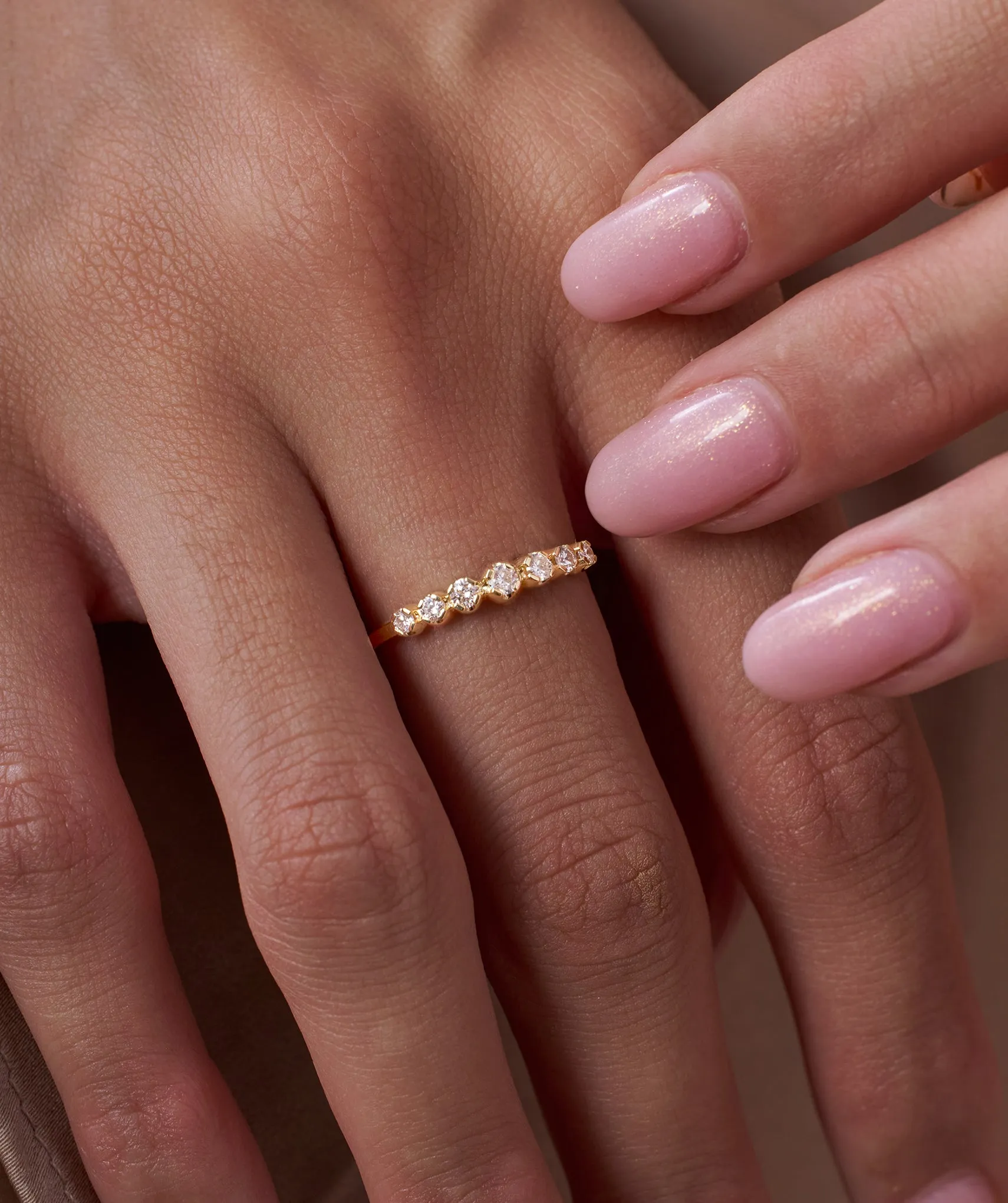 Twilight Glow Diamond Band
