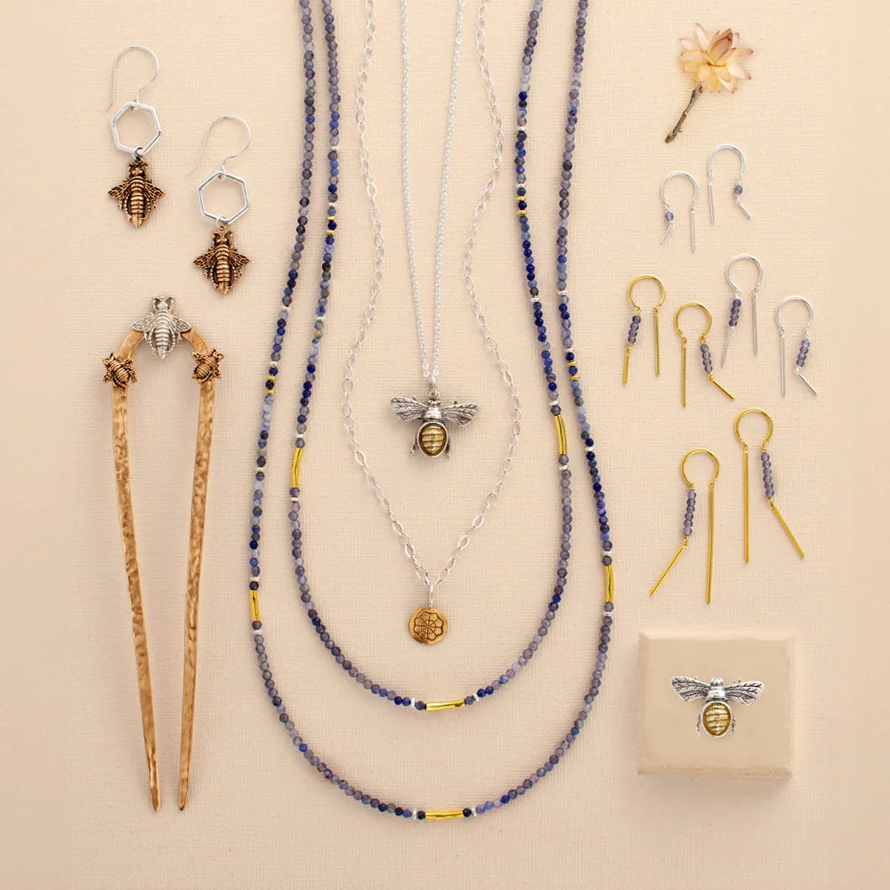 Twilight Sky Strand Necklace -30-32"